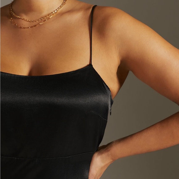 Anthropologie Black Mini Dress - Picture 6 of 14